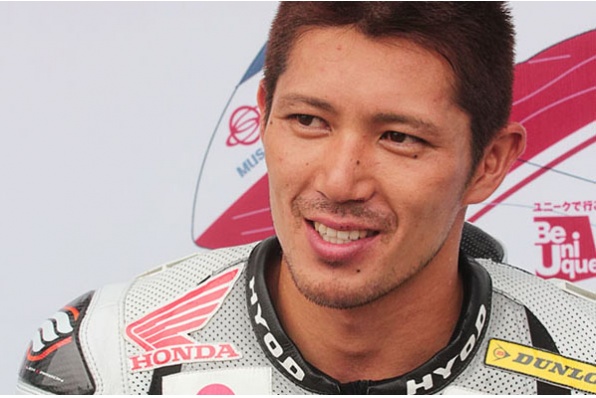 清成龍一訪問及高手側滑入彎-FIM亞太公路賽