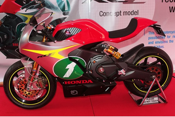 本田電動超跑現身香港電單車節－Honda Concept Bike