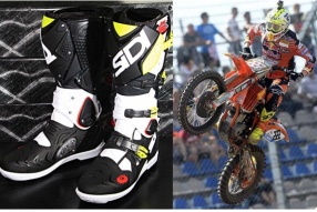 2014 SIDI CROSSFIRE 2 SRS 越野皇者Tony Cairoli的賽車皮靴