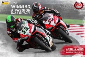 APRILIA奪得2013 WSBK製造商冠軍~