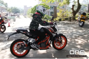 KTM DUKE 390試車日－體驗輕巧駕駛樂趣