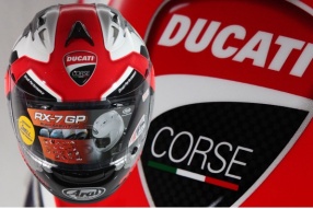 DUCATI CORSE- DESMO L2引擎拉花頭盔