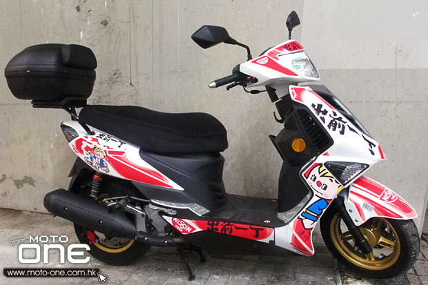 自訂特色貼紙 - PGO TIGRA ABS 追加出前一丁