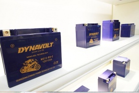 參觀世界第二大機車電池生產商－DYNAVOLT電力王