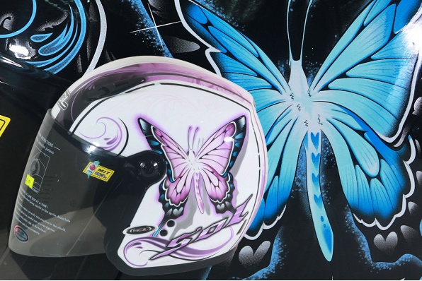 SOL SL-27Y BUTTERFLY III 新蝴蝶拉花頭盔