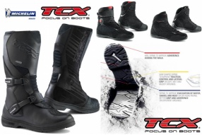 TCX 2015最新電單車皮靴系列 - MICHELIN鞋底加持