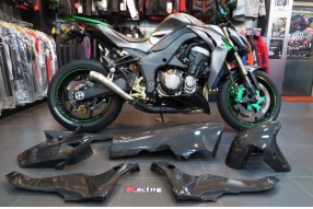 Z1000碳纖維車身部件及AKRAPOVIC 蠍子排氣管 - 亞林示範 