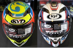 KYT HELMETS - Vendetta 2 充氣貼面全面頭盔 - MOTO2 XAVIER SIMEON車手拉花抵港