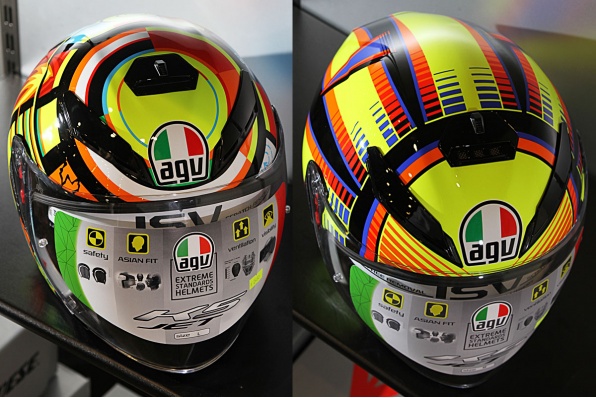 2015 AGV K5-JET 感動、日月、元素的羅絲拉花開面頭盔