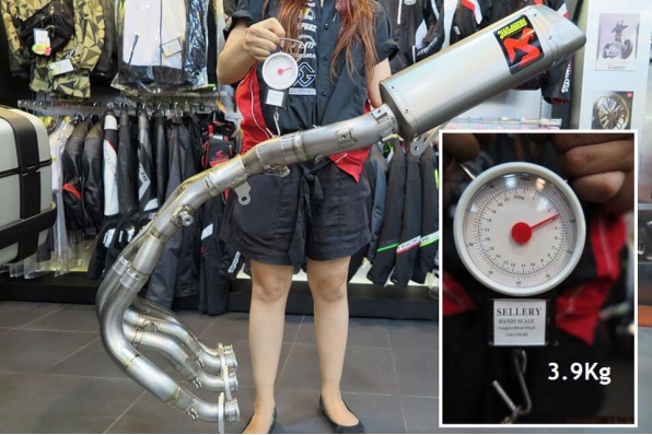 YZF-R1/M Evolution line Kit - 比賽專用全段鈦合金蠍子排氣喉