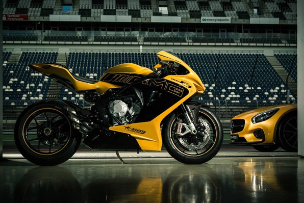 MV AGUSTA F3 800 x Mercedes-AMG GT-新花亮相