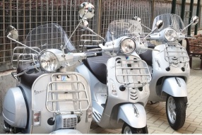 2015 Vespa PX150 Touring│PRIMAVERA 150 Touring│GTS 300 Touring ABS│一門三傑巡航鐵殼羊系列│全新亮麗銀灰色登場