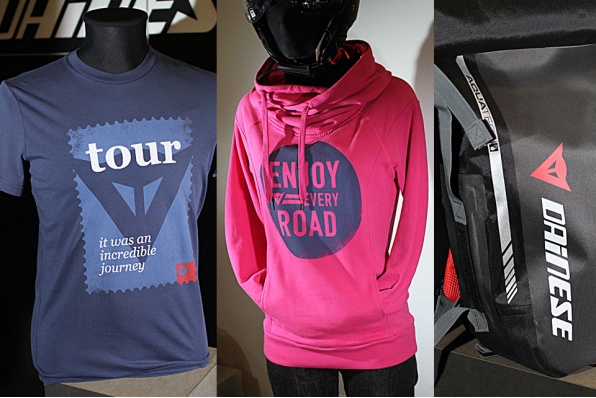 DAINESE T恤、衛衣、防水及多層格背囊、賽車皮衣大型拖箱