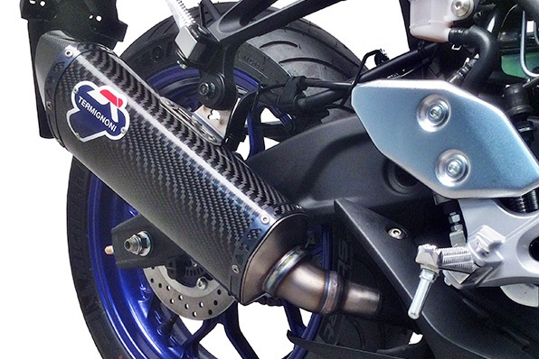 Termignoni YAMAHA YZF-R3排氣系統抵港～