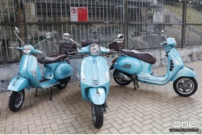 Vespa 70週年特別版│GTS、PRIMAVERA、2衝PX150│粉藍系列抵港