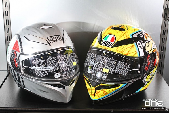AGV K3 SV 多款新拉花全面頭盔抵港