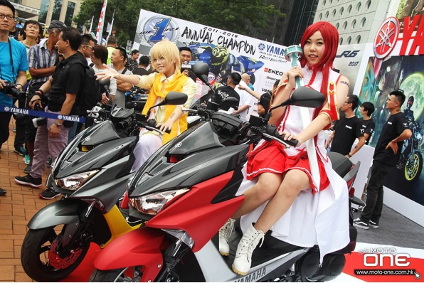 2017 YAMAHA FORCE 155│2016香港電單車節│本港首次露面