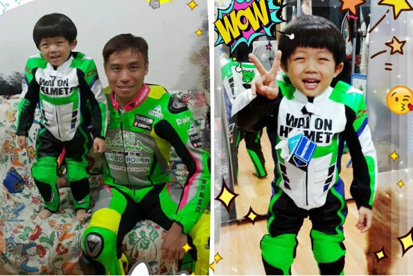 張煒安之子 - 榤榤齊裝出發，接受未來的訓練