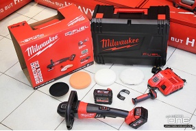 Milwaukee M18 7吋充電打蠟機套裝抵港│汽車美容的好幫手