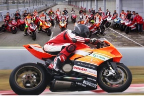 Ducati HK賽道駕駛同樂日 - Ducati 廠方御用試車員及DRE導師Alessandro Valia親臨指導CER-Ducati HK車隊
