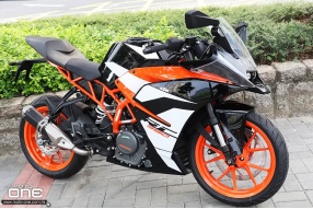 2017 KTM RC390 改良新版本│符合歐盟Euro 4新排氣喉