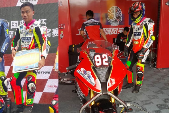 張煒安勝出2018 CSBK 第二站天馬山賽道第一回合冠軍