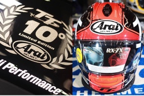 Arai RX-7X IOM TT 2018│人島TT x Arai 合作10周年紀念限量版頭盔│鴻興現貨發售