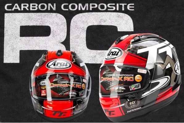 Arai RX-7X SRC IOM TT 2018 限量版碳纖維頭盔│只供訂購