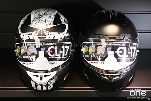 HJC x Marvel 系列 CL-17 Punisher II│更兇更惡的新款制裁者│售價HK$1,480