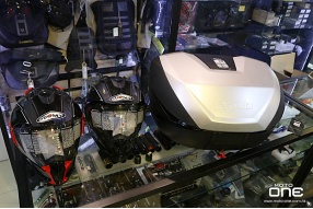 SHAD SH59X 奪紅點設計大奬的可擴展式尾箱│可容納兩頂越野電單車頭盔│售價HK$3,400
