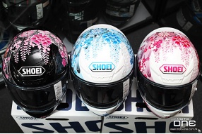 SHOEI Z-7 HARMONIC(亞洲版) 鮮花盛放 - 粉紅白、粉藍白、粉紅黑三色 - 頭盔王現貨發售