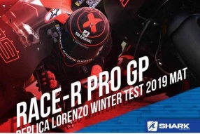 SHARK_Race R Pro GP 羅倫素橙黑頂級賽車頭盔接受預訂