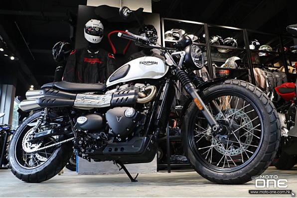 2019 TRIUMPH STREET SCRAMBLER 紳士的野性