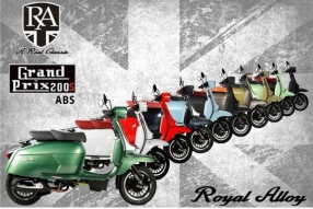 Royal Alloy GP180 & GP200 S 英倫復古綿羊 - 首批限量特惠價