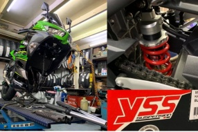 YSS NINJA 400 全車避震更換 - 三禾摩托