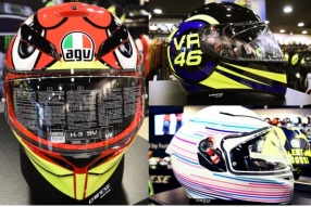 AGV K3 SV - RIDE 46、BIRDY、 SAKURA PEARL 多款特色拉花頭盔抵港