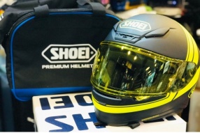 SHOEI 原廠CWR-1 HD YELLOW 螢光黃色鏡片-頭盔王到貨