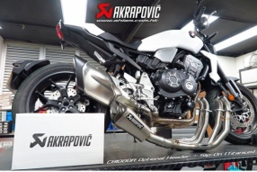 18’-20’ 本田 CB1000R Akrapovic 蠍子專用不鏽鋼頭蕉+鈦合金尾段