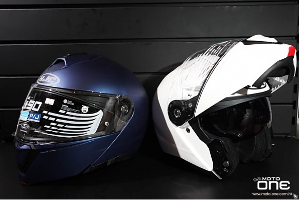 2020 HJC I90 預留「Bluetooth SMART HJC」空間的全新中階揭面頭盔新色新花抵港 售價HK$1,780