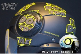 AGV ORBYT DOC 46 & SUNSET 開面頭盔