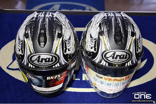 ARAI VZ-RAM KIYONARI 清成龍一專屬拉花開面頭盔