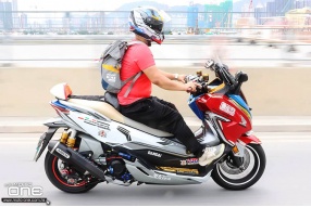 元祖高達 x HONDA Forza 300——自家製特別版