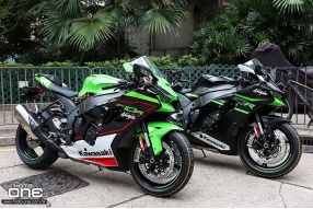 2021 Kawasaki Ninja ZX-10R 車頭具有定風翼功能 - 新車抵港