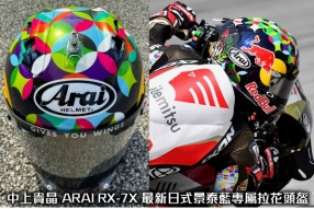 中上貴晶 ARAI RX-7X 最新日式