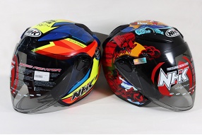 NHK R6 多款車手花開面頭盔 - 利力發售