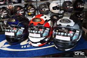 ARAI ASTRO-GX 全新巡航型號頭盔 - FACE RED、BLUE、GREY 紅、藍、灰新花 