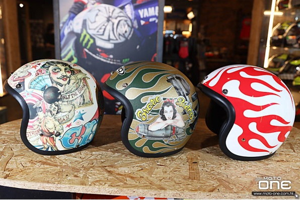 DMD JET VINTAGE 復古頭盔 - 懷舊風個性拉花