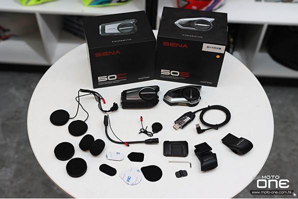 Sena 50C Harman Kardon 世界一流音質與4K超高清攝影機結合藍牙通訊系統