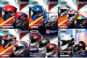 【SHOEI 大批現貨到頭盔王店！】 【多個皇牌型號X-15， GT-AIR2， Z-8，GLAMSTER等你選購】