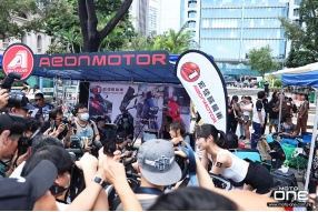 KC MOTOR  x AEON車系 x 全場矚目模特兒 -2023香港電單車節